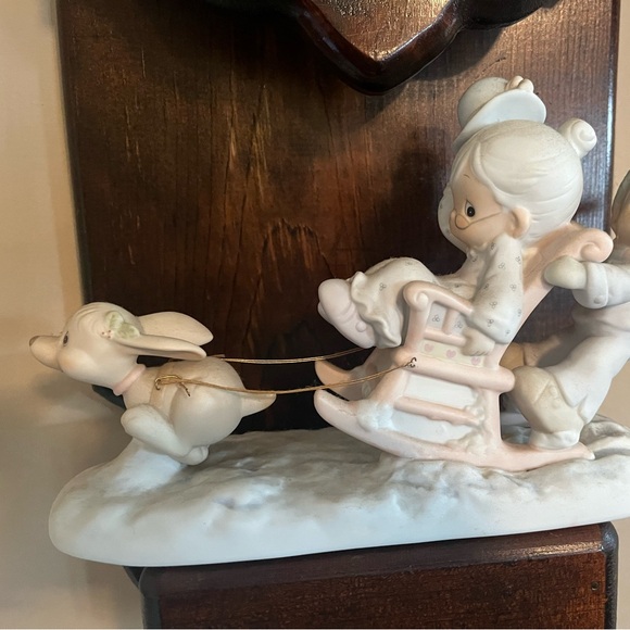 Precious Moments Oh What Fun It Is to Ride figurine - Picture 3 of 3